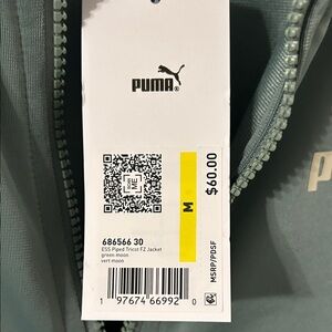 Puma Green Moon Tricot Jacket